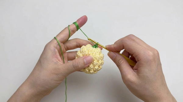 Pineapple Keychain (Wax Cord) _ Cute & Durable 6