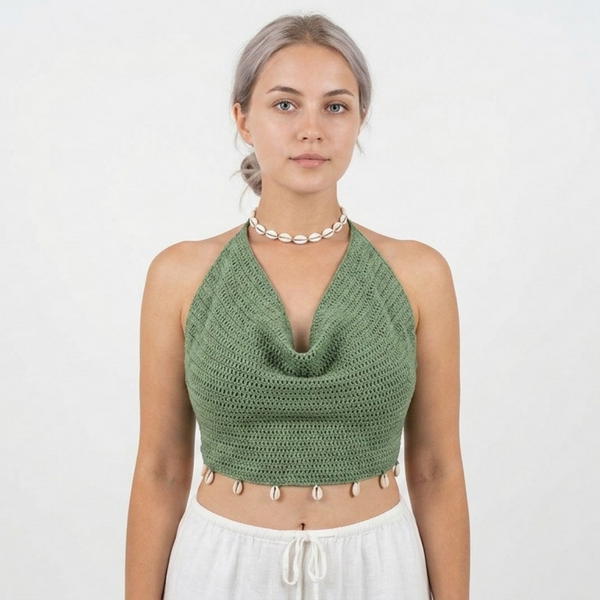 Simple Crochet Top Tutorial - Suitable for Beginners 8
