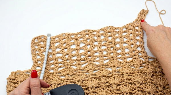 TUTORIAL No-Sew Crochet Beach Dress 6