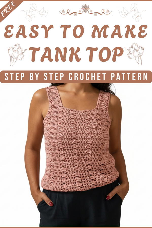 TUTORIAL Nora tank top easy to make 7