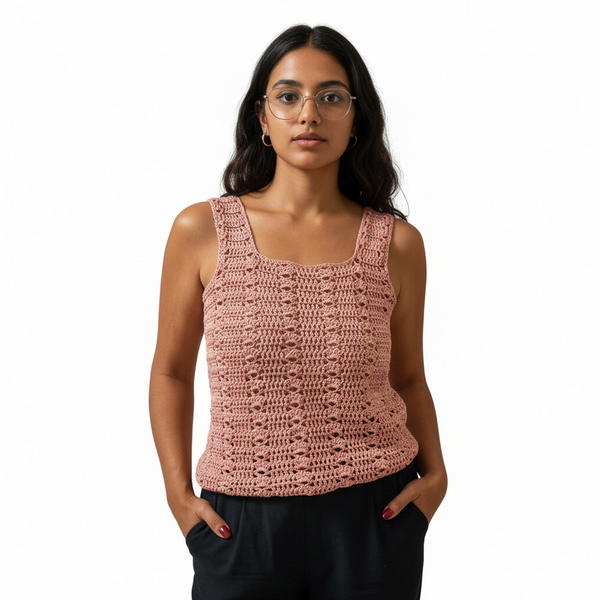 TUTORIAL Nora tank top easy to make 8