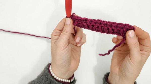 Top down crochet dog sweater 3