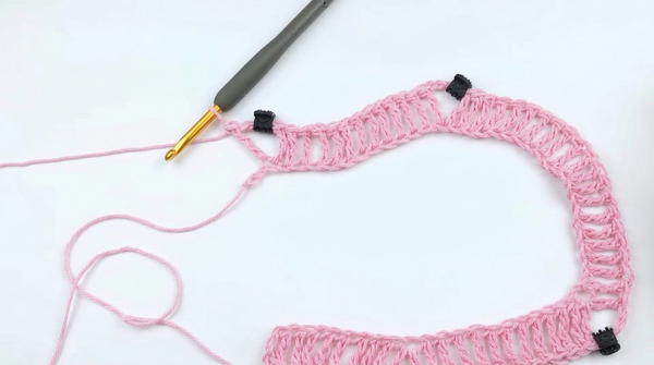 Treble Crochet Mesh Top In-depth Tutorial - FREE Pattern XS to XXL 4