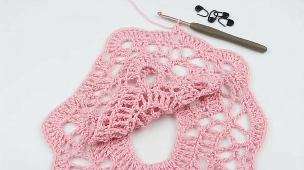 Treble Crochet Mesh Top In-depth Tutorial - FREE Pattern XS to XXL 5