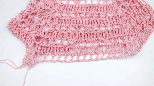 Treble Crochet Mesh Top In-depth Tutorial - FREE Pattern XS to XXL 6