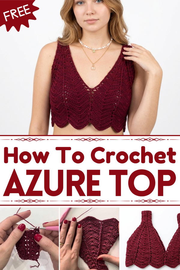 Tutorial Azure Crochet Top 1