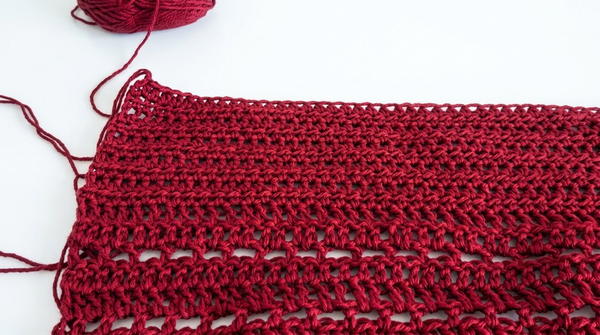 basic Crochet Ariel top 4