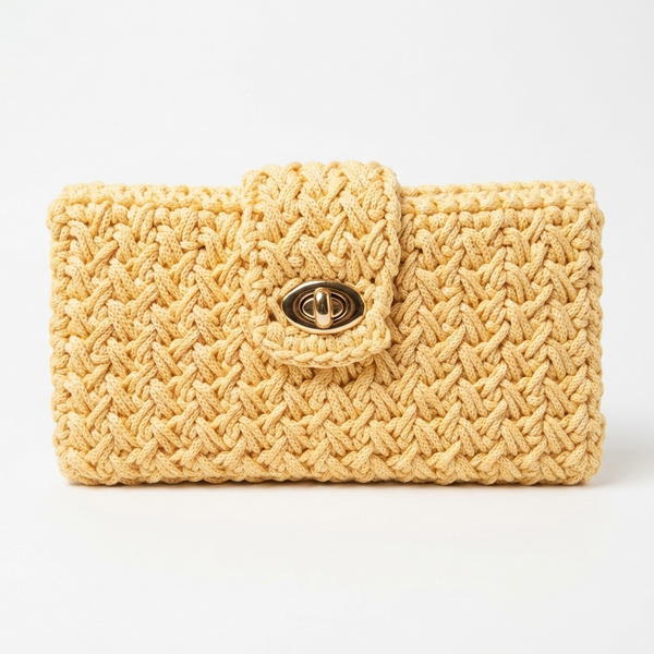crochet Wallet Easy and Quick Step-by-Step Tutorial - Isa Wallet 9