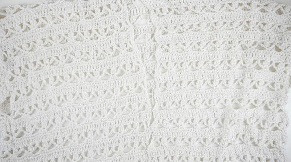 crochet vest openwork stitch Indie easy all sizes 6