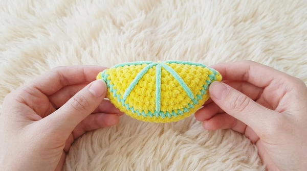 AMIGURUMI LEMON SLICE 7