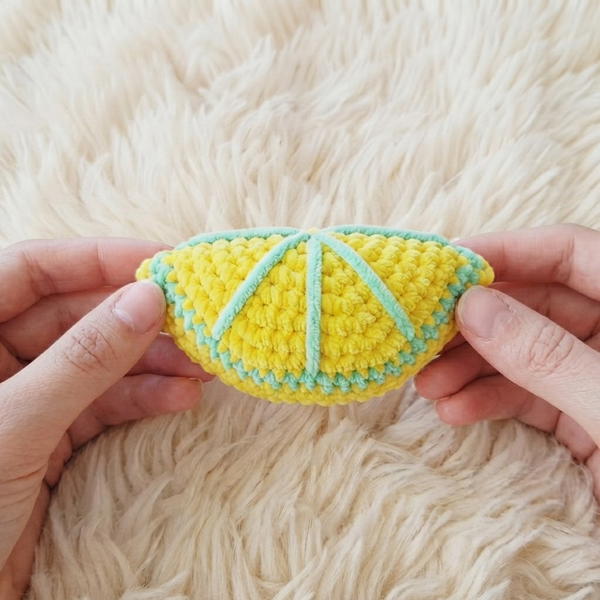 AMIGURUMI LEMON SLICE 9