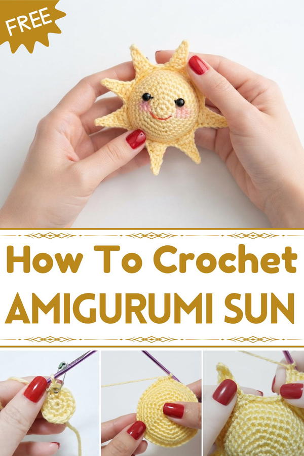 AMIGURUMI SUN 1
