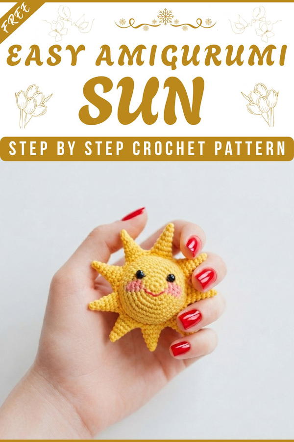 AMIGURUMI SUN 8