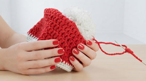 CROCHET CHRISTMAS BEANIE (VERSION 2) 7