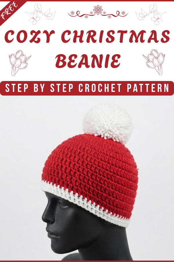 CROCHET CHRISTMAS BEANIE (VERSION 2) 8