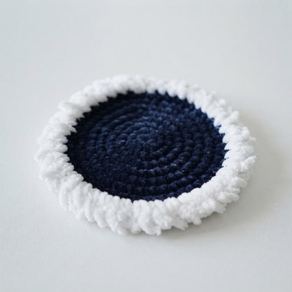 CROCHET COASTER (super easy) 8