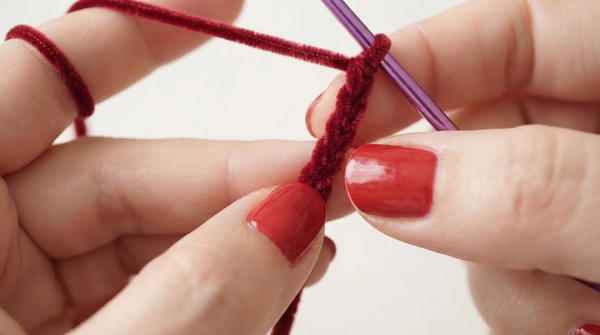 CROCHET FLOWER RING 3
