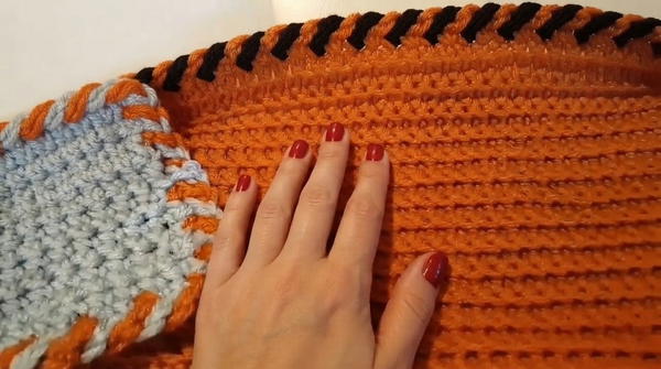 CROCHET HALLOWEEN BABY BLANKET. FREE CROCHET PATTERN 6