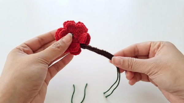 CROCHET LEAF LEAVES APPLIQUE 6