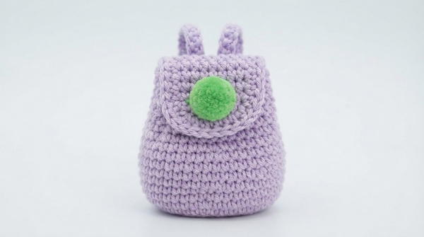 CROCHET MINI BACKPACK FOR DOLLS 2