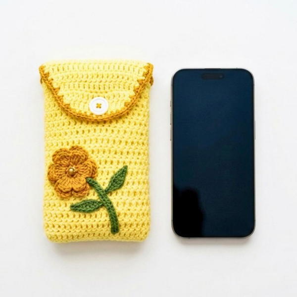 CROCHET MOBILE PHONE CASE 11