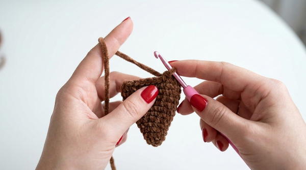 CROCHET REINDEER NOSE FOR KIDS 4