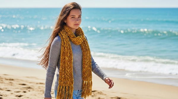 CROCHET SCARF (super easy) 2