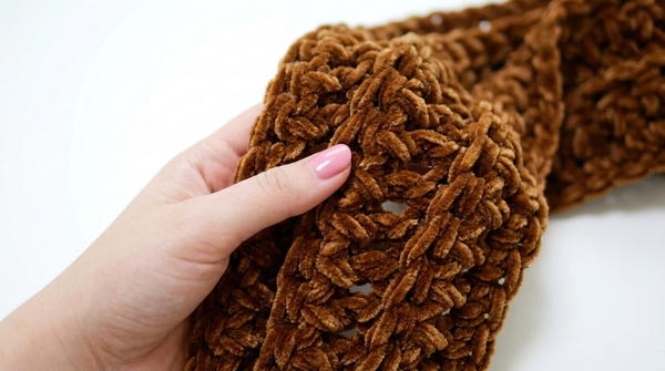 CROCHET SCARF (super easy) 7