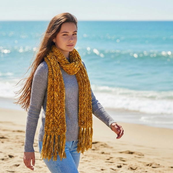 CROCHET SCARF (super easy) 9