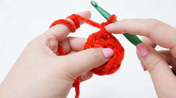 CROCHET SQUARE BASE 3