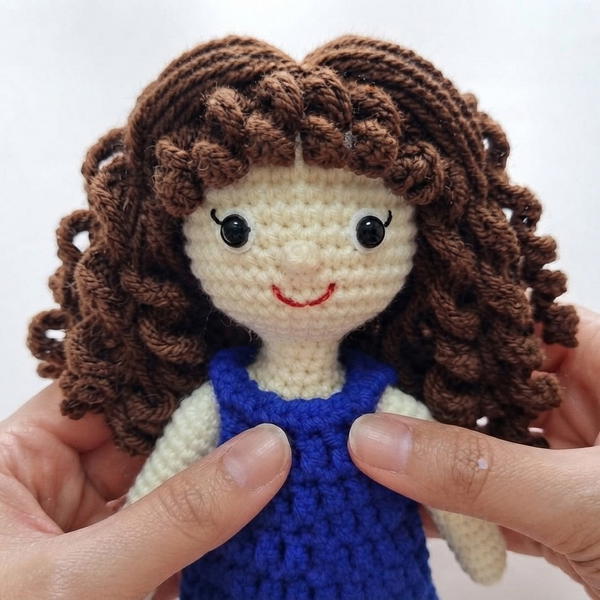 CROCHET SUMMER DRESS FOR DOLLS 9