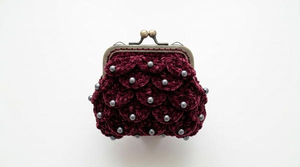 CROCODILE STITCH COIN PURSE 2