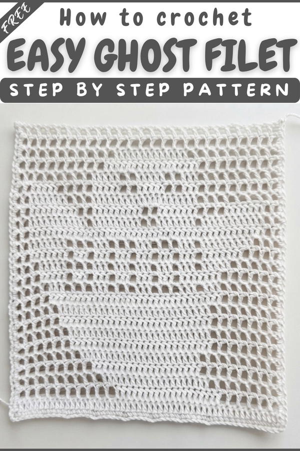 Crochet Ghost Filet Crochet 7