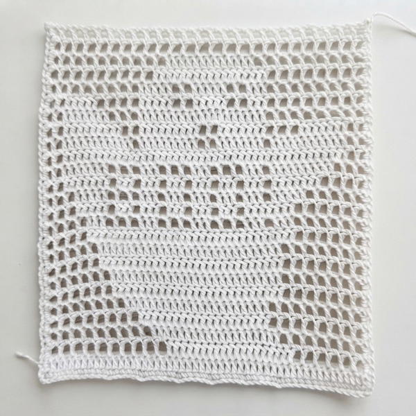 Crochet Ghost Filet Crochet 8