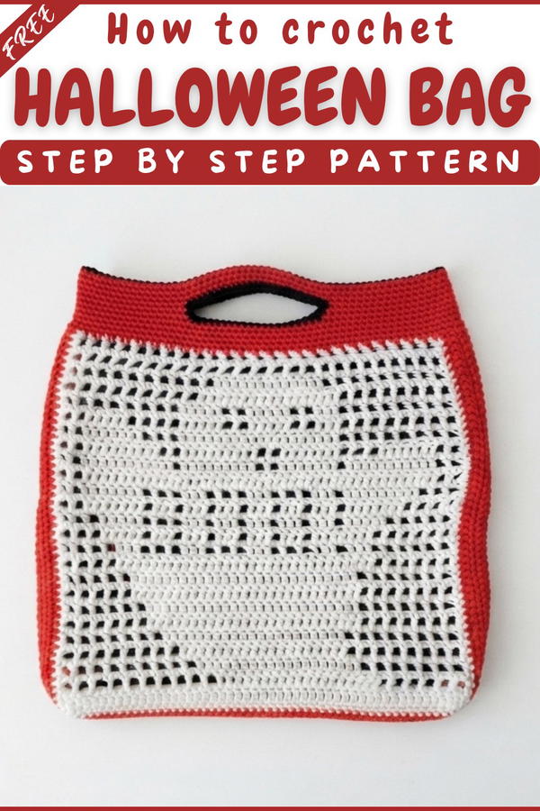 Crochet Halloween Bag 8