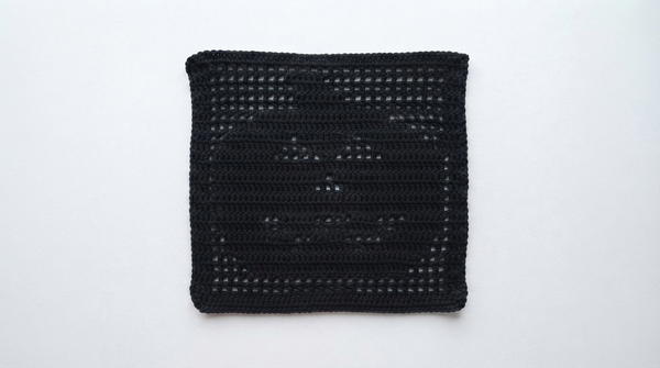 Crochet Jack-O-Lantern Filet Crochet (7)