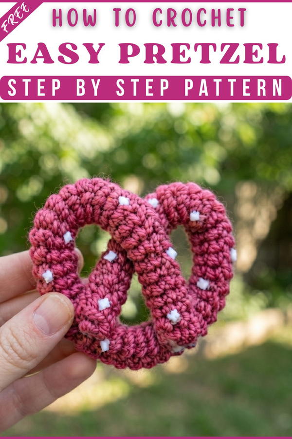 Crochet Pretzel - Amigurumi - Tutorial 8