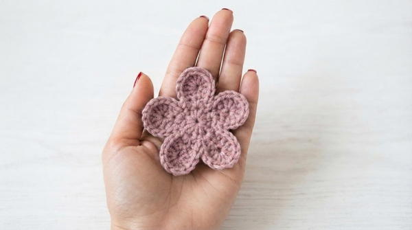 Crochet Simple Flower for Beginners Crochet by Dodo 6