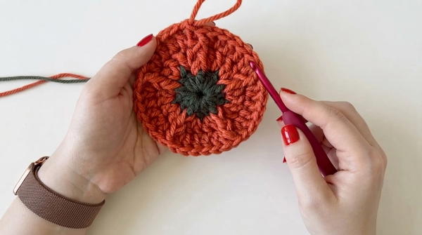 Easy Crochet Pumpkin Beret Hat Tutorial Beginner Friendly How To Crochet A Pumpkin Hat 4