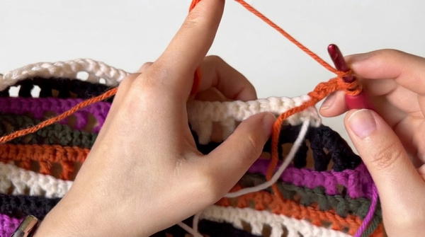 Easy Crochet Weave Stitch Vest Beginner Friendly Halloween Top Tutorial 5