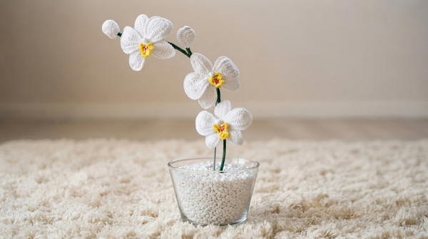 Flower Orchid Crochet Tutorial 2