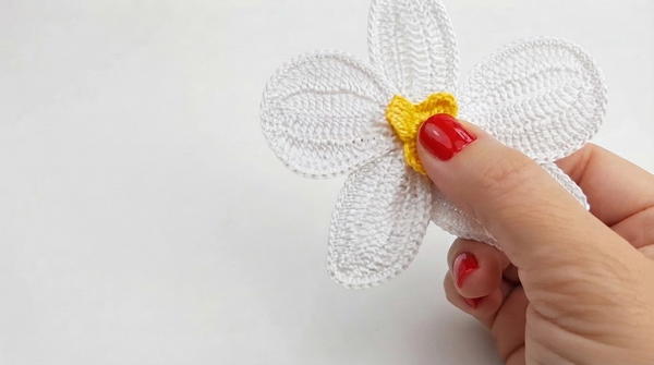 Flower Orchid Crochet Tutorial 7