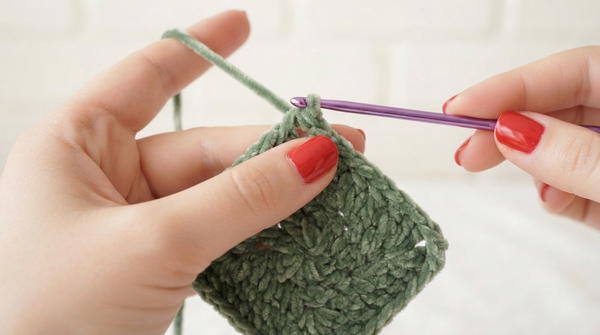 HOW TO MAKE A GRANNY SQUARE 6
