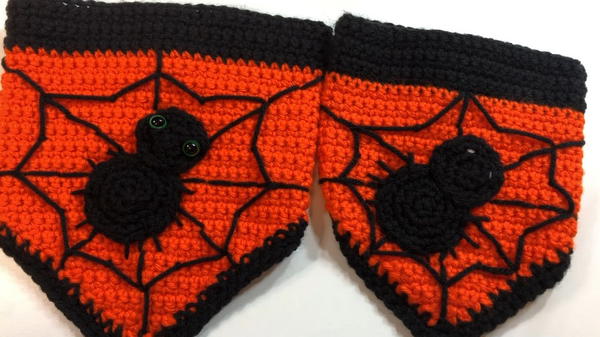 Halloween Dog Bandana (9)