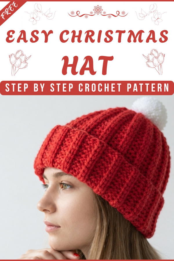 MY VERSION OF CHRISTMAS HAT BEANIE 9