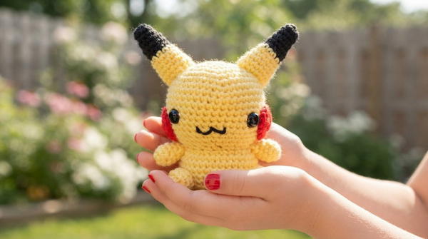 Pikachu Amigurumi Crochet Tutorial 2