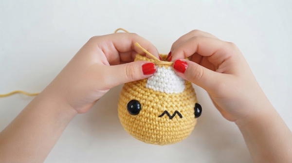 Raichu Amigurumi Crochet Tutorial 6