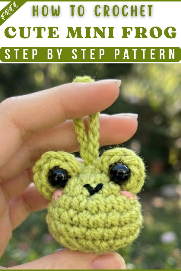SHORT AND EASY!! TUTORIAL ON HOW TO KNIT A MINI FROG 7