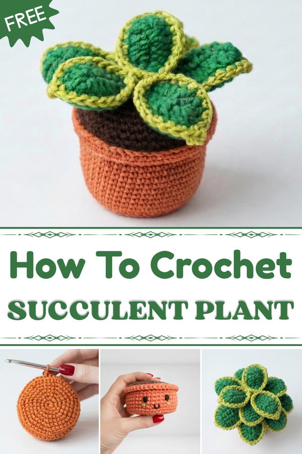 Succulent Gardem Collection Amigurumi Pattern 1