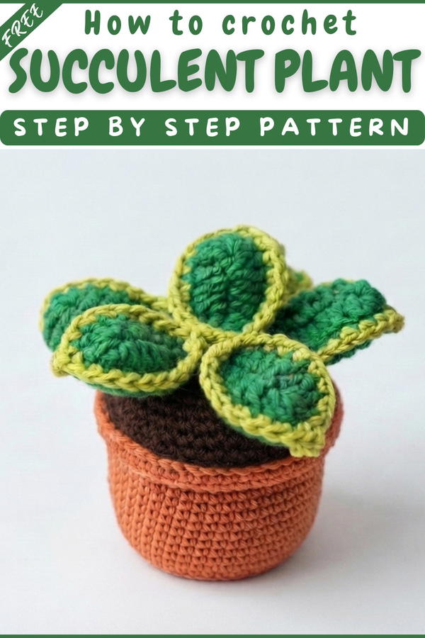 Succulent Gardem Collection Amigurumi Pattern 8